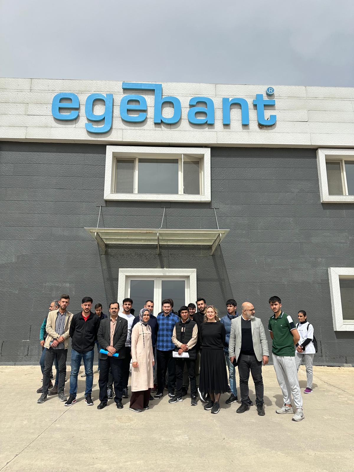 Egebant Zımpara ve Polisaj Malz. San. Tic. A.Ş.’ ye Teknik Gezi